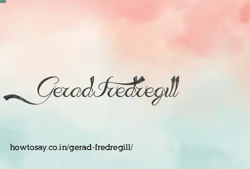 Gerad Fredregill