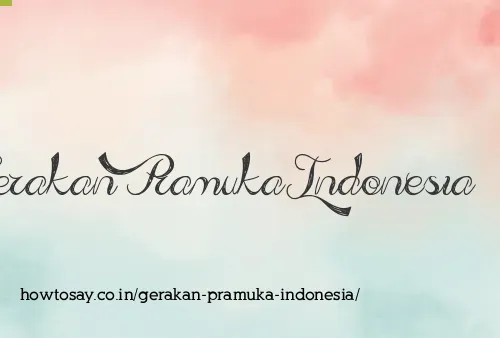 Gerakan Pramuka Indonesia