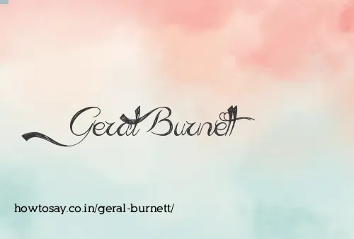 Geral Burnett