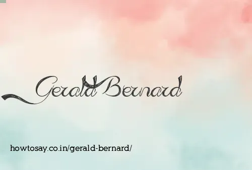 Gerald Bernard