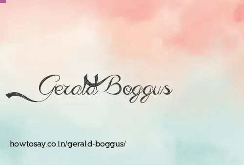 Gerald Boggus