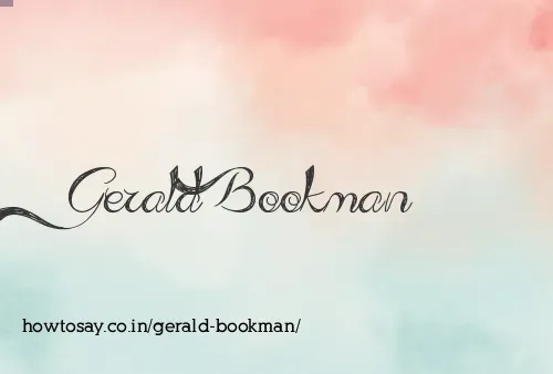 Gerald Bookman