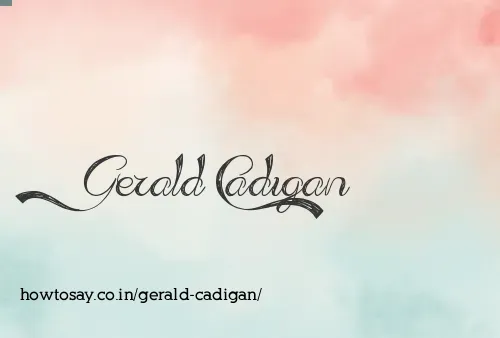 Gerald Cadigan