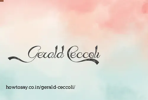 Gerald Ceccoli