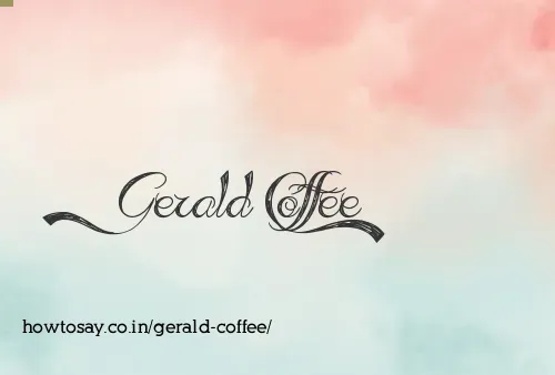 Gerald Coffee