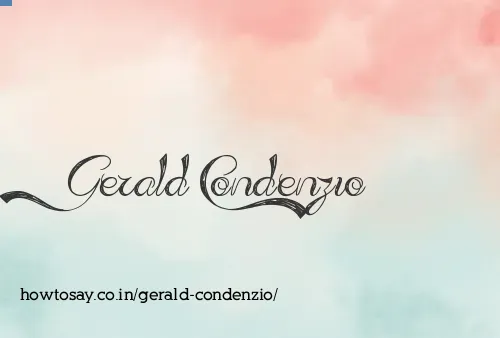 Gerald Condenzio