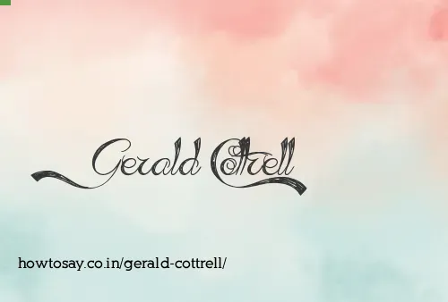 Gerald Cottrell