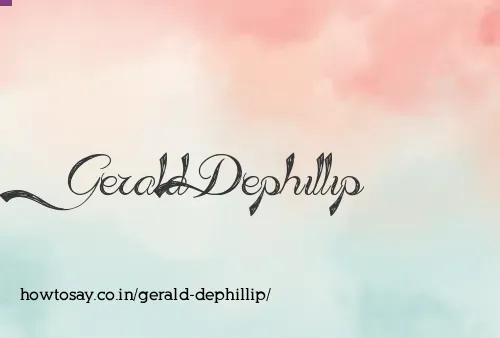 Gerald Dephillip