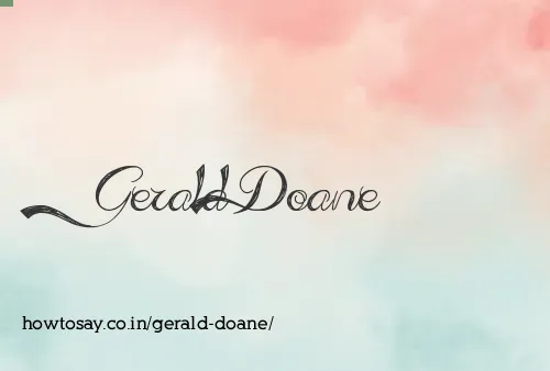 Gerald Doane