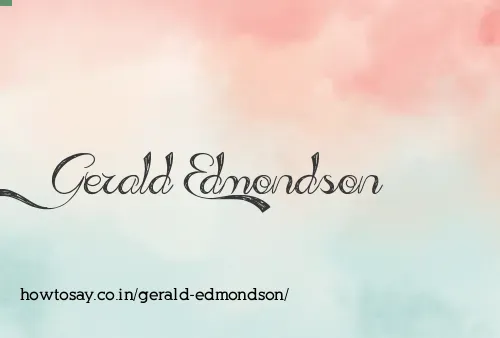 Gerald Edmondson