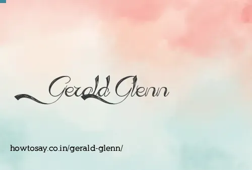 Gerald Glenn