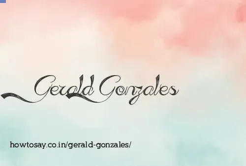 Gerald Gonzales