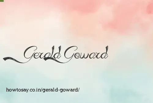 Gerald Goward