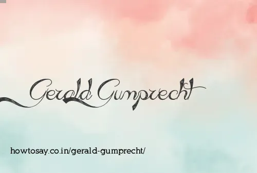 Gerald Gumprecht