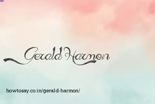 Gerald Harmon