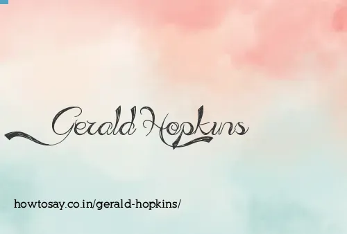 Gerald Hopkins