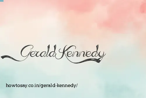 Gerald Kennedy