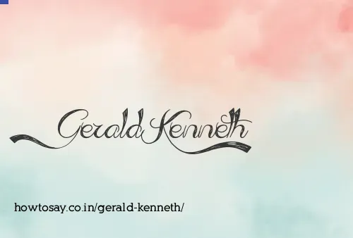 Gerald Kenneth