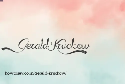 Gerald Kruckow
