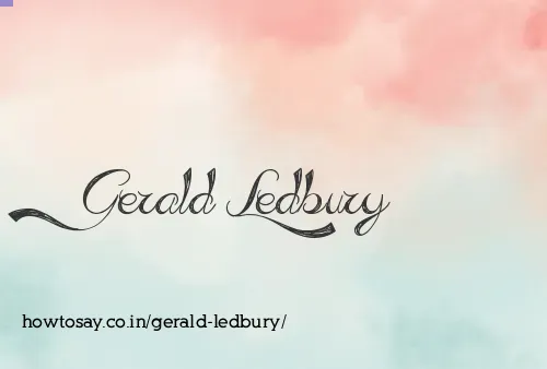 Gerald Ledbury