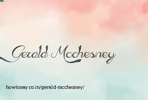 Gerald Mcchesney