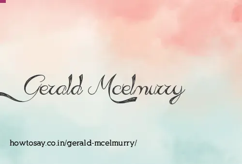 Gerald Mcelmurry