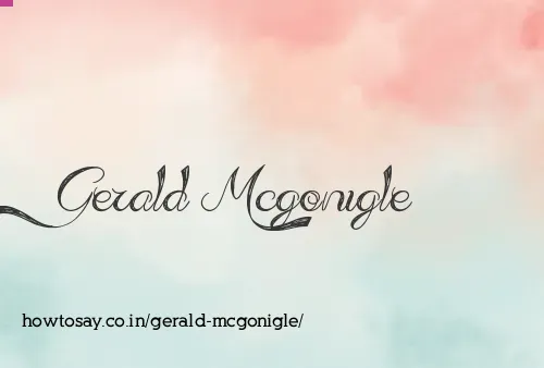 Gerald Mcgonigle