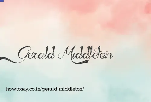 Gerald Middleton