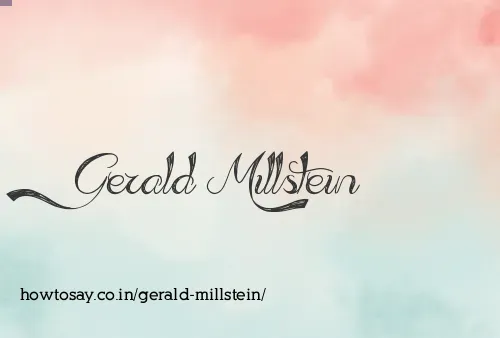 Gerald Millstein