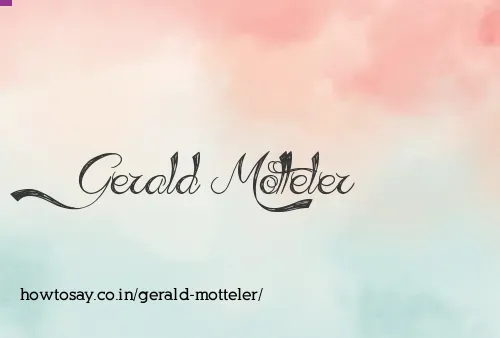 Gerald Motteler