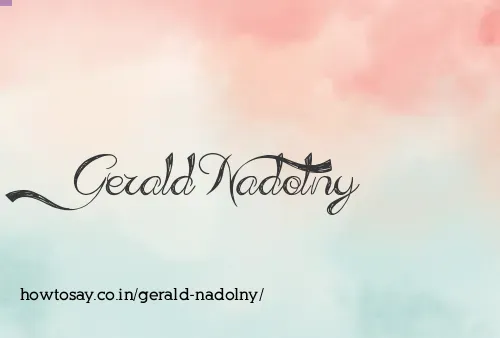 Gerald Nadolny