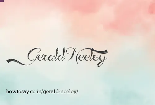 Gerald Neeley