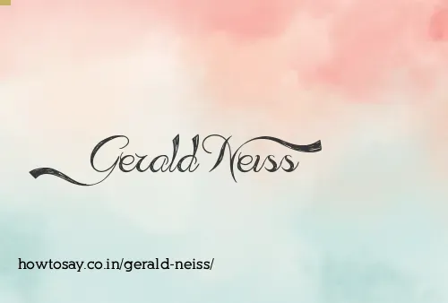 Gerald Neiss