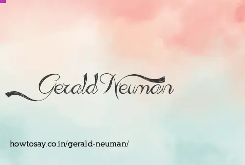 Gerald Neuman