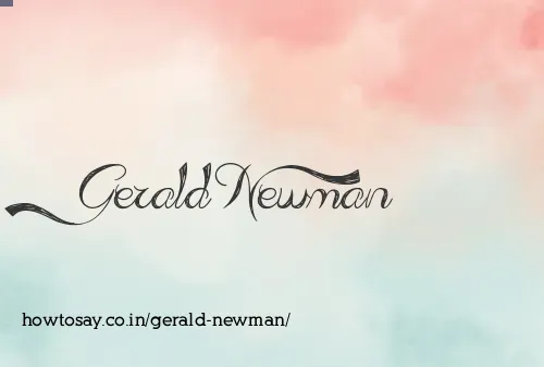 Gerald Newman