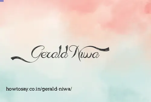 Gerald Niwa