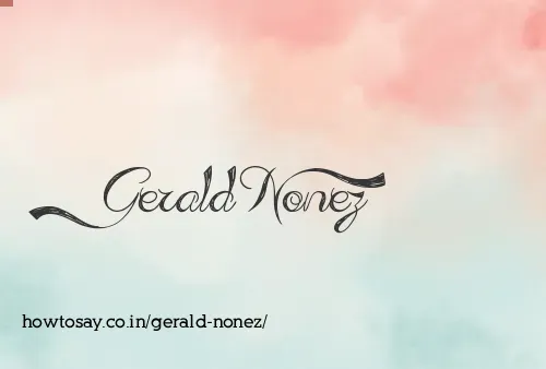 Gerald Nonez