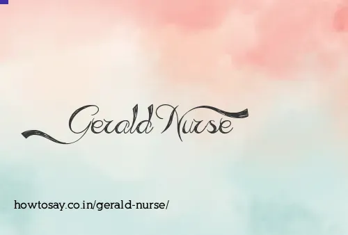 Gerald Nurse