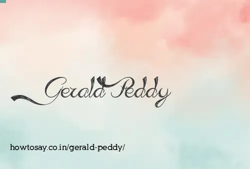 Gerald Peddy