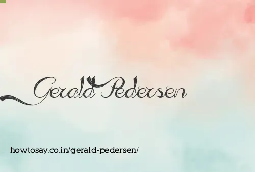 Gerald Pedersen