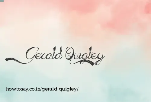 Gerald Quigley