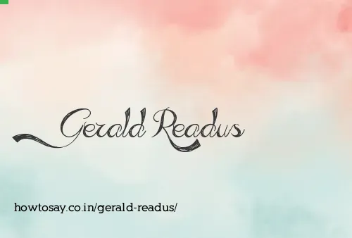 Gerald Readus