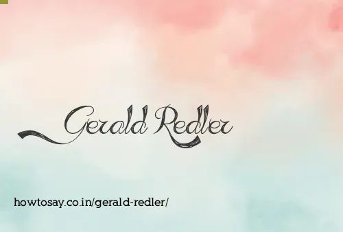 Gerald Redler