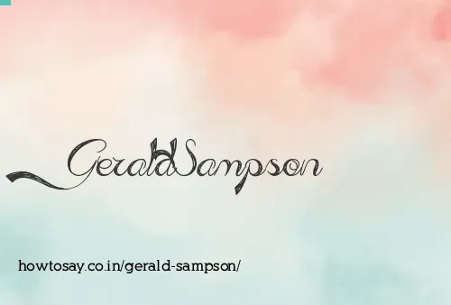 Gerald Sampson
