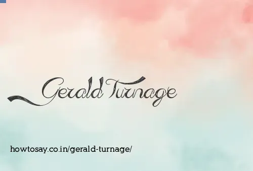 Gerald Turnage