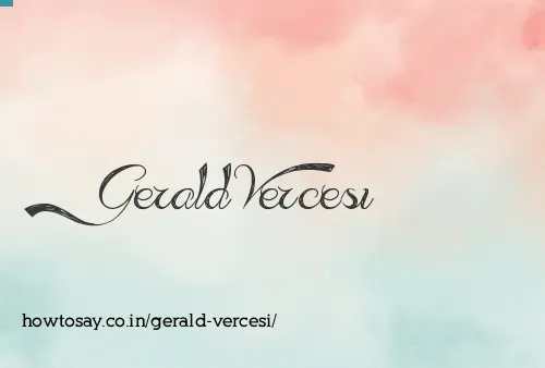 Gerald Vercesi