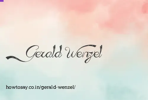 Gerald Wenzel
