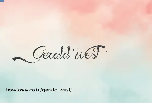 Gerald West