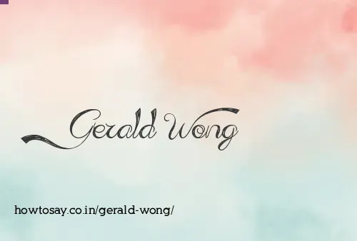 Gerald Wong
