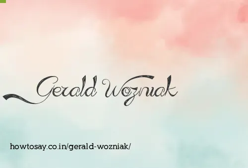 Gerald Wozniak